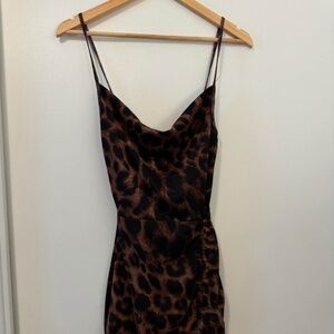 Cheetah Print Dress